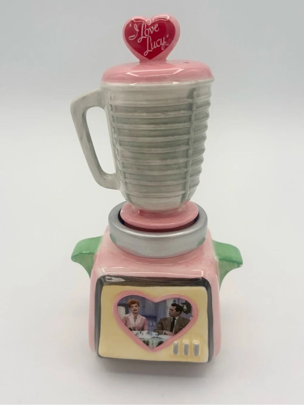 I Love Lucy Blender Salt and Pepper Shakers Retro Pink Gift Collectible TV